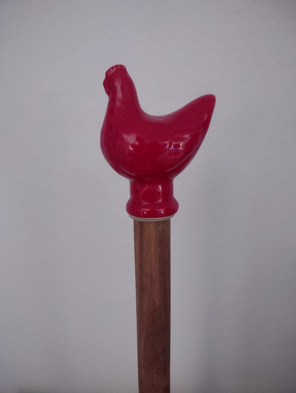 Pioneer Woman Red Hen Paper Towel Holder Country Kitchen Decor Chicken 16” HTF